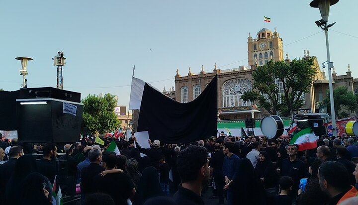 فیلم| اجتماع ضدصهیونیستی دستجات و هیئات تبریز فیلم| اجتماع ضدصهیونیستی دستجات و هیئات تبریز