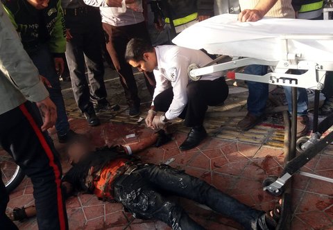 ۱۰ کشته و مجروح در انفجار گاز فاضلاب در بیمارستان محک 