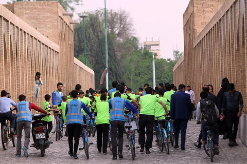 همایش دوچرخه سواری فرهنگ سازان نوجوان‎