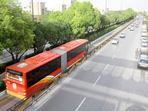 کاهش ۵۰ درصدی مسافران اتوبوس‌های شهری در ایام کرونایی