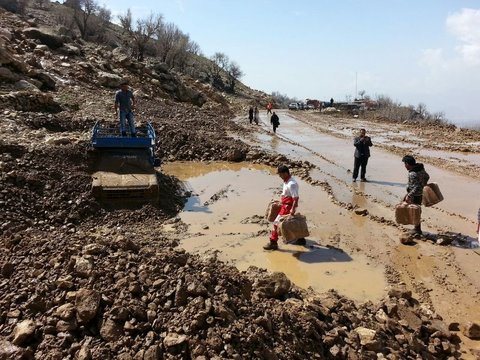 امدادرسانی به ۱۱ استان متاثر از آب‌گرفتگی و کولاک برف در ۵ روز اخیر