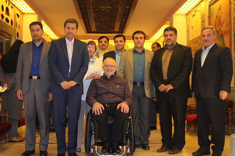 دیدار رییس کمیته بین‌المللی پارالمپیک از مکان های ورزشی اصفهان