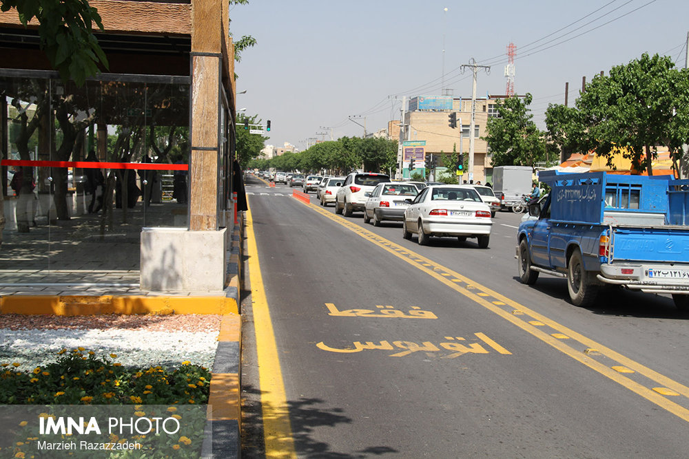گلایه شهروندان اصفهانی از ایجاد مسیر BRT در خیابان مسجدسید