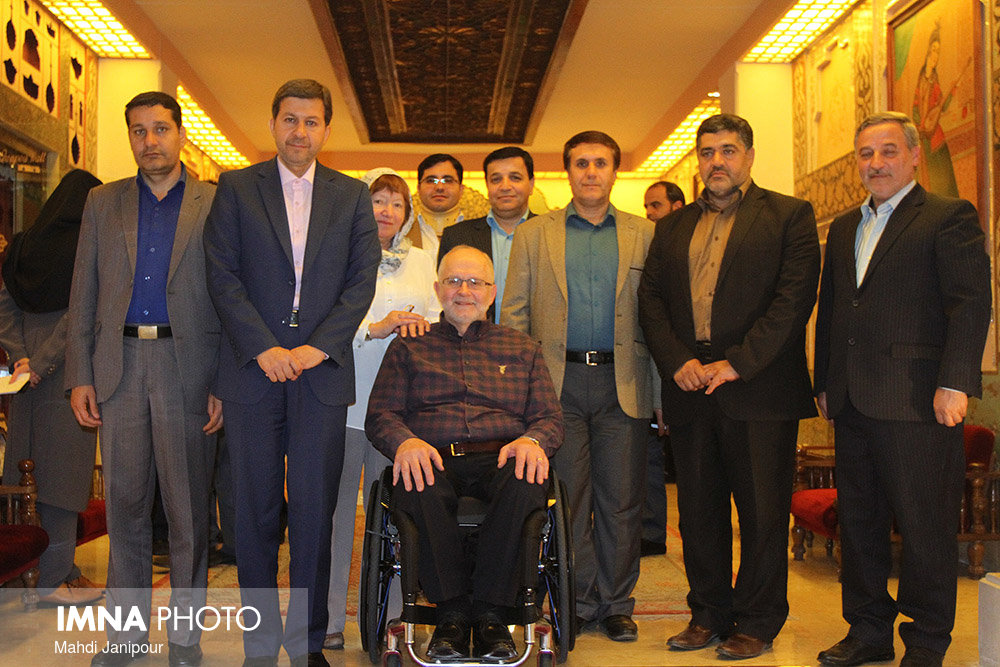 سفر رییس کمیته بین‌المللی پارالمپیک و دیدار با شهردار اصفهان