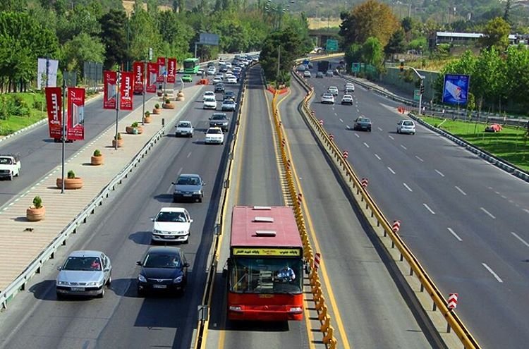 از تهران تا کرج با BRT