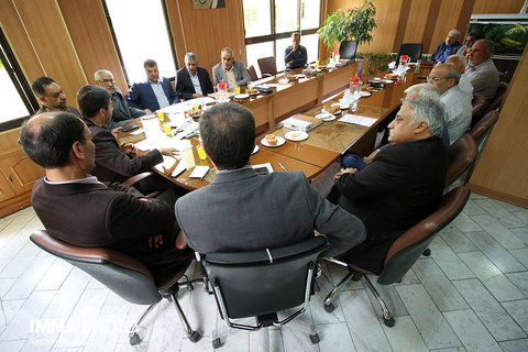public meeting with Isfahan mayor