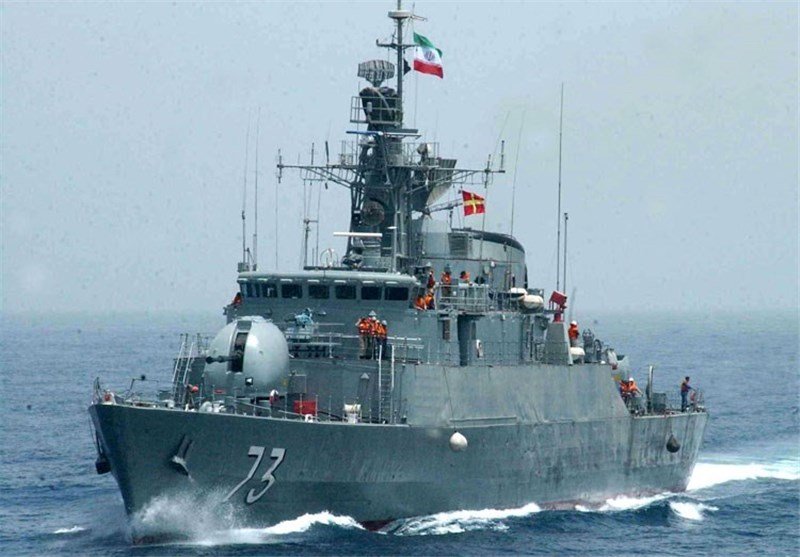 ناوگروه هفتاد و چهارم نیروی دریایی ارتش در بندر چابهار پهلو گرفت
