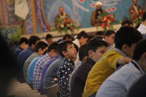  مراسم جزء خوانی قرآن کریم-آستان مقدس حضرت ابراهیم علیه السلام(امامزاده نرمی)- دولت آباد اصفهان 