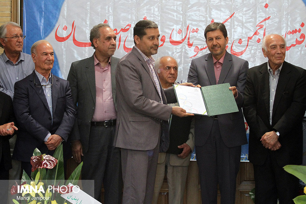 گشایش دفتر انجمن پیشکسوتان ورزش اصفهان عیدی بزرگی برای پیشکسوتان ورزش بود