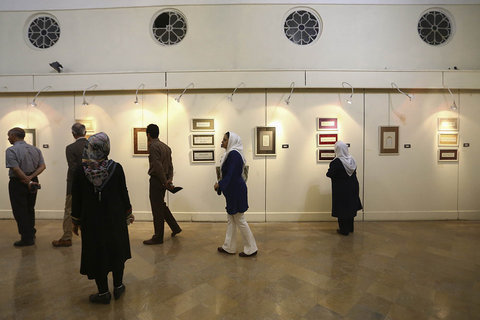 افتتاح نمایشه آیینه دار خط در موزه هنرهای معاصر