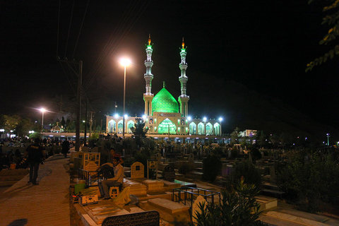 مراسم احیاء شب ۱۹ ماه مبارک رمضان - امام زاده سید محمد خمینی شهر 