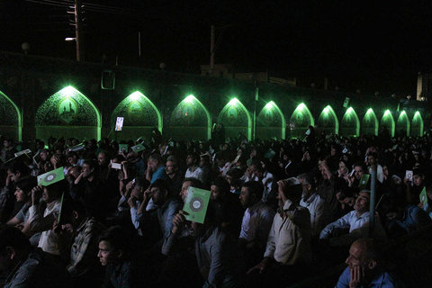 مراسم احیاء شب ۱۹ ماه مبارک رمضان-امام زاده اسحاق خوراسگان