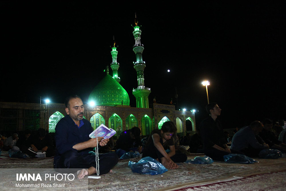 مراسم احیاء شب ۱۹ ماه مبارک رمضان - امام زاده سید محمد خمینی شهر