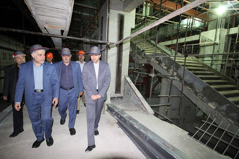 بازدید شهردار اصفهان از روند ساخت و تکمیل پروژه مترو-ایستگاه سی سه پل