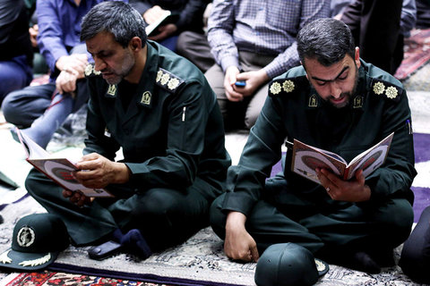 مراسم بزرگداشت شهید مدافع حرم جواد محمدی 