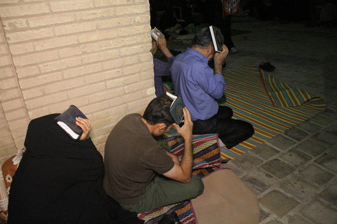 مراسم احیاء شب ۲۳ ماه مبارک رمضان-تخت فولاد 