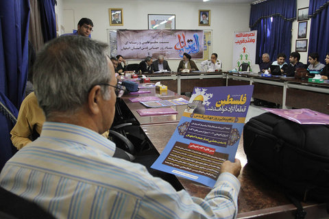 نشست خبری رئیس شورای هماهنگی تبلیغات اسلامی و رئیس ستاد برگزاری راهپیمایی روز قدس