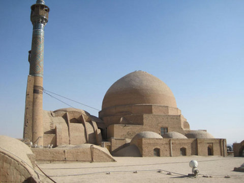 مرمت بام مسجد جامع اصفهان آغاز شد