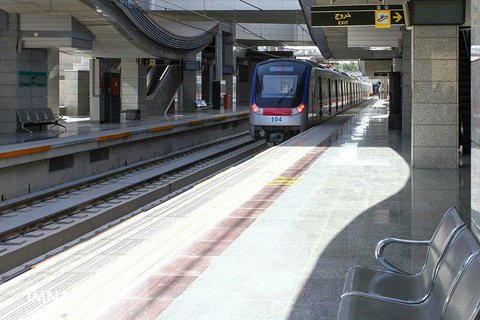 فاز سوم خط یک مترو به صورت آزمایشی راه اندازی شد