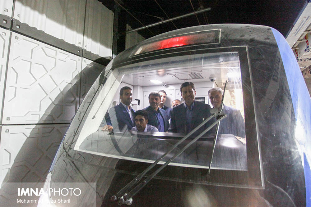 Final test for phase 3 of metro line 1/ Isfahan mayor