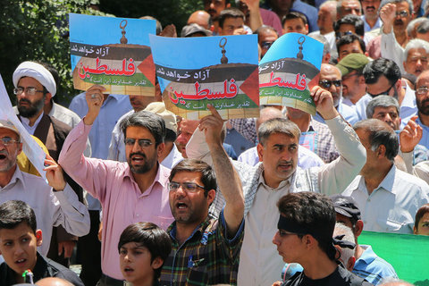 راهپیمایی روز قدس در نجف آباد‎