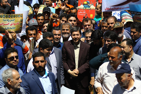 نصف جهان بار دیگر حماسه ای جهانی آفرید/تقدیر شهردار اصفهان از حضور حماسی مردم در راهپیمایی