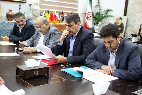 نشست شورای سازمان میادین میوه و تره بار و ساماندهی مشاغل شهری شهرداری اصفهان
