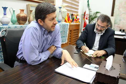 نشست شورای سازمان میادین میوه و تره بار و ساماندهی مشاغل شهری شهرداری اصفهان