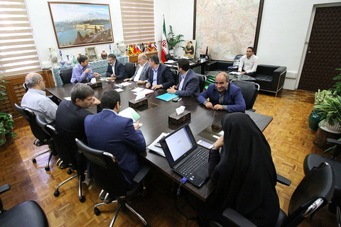 نشست شورای سازمان میادین میوه و تره بار و ساماندهی مشاغل شهری شهرداری اصفهان