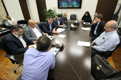 نشست شورای سازمان میادین میوه و تره بار و ساماندهی مشاغل شهری شهرداری اصفهان