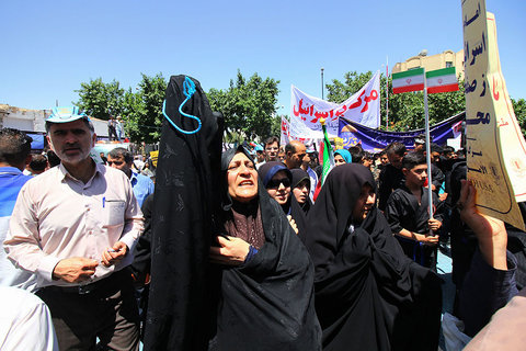 ارایه خدمات درمانی اورژانس تهران به ۷۵۸ نفر از راهپیمایان روز قدس