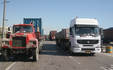 تصویب محاسبه نرخ کرایه کامیون‌ها براساس تُن‌ ـ‌ کیلومتر