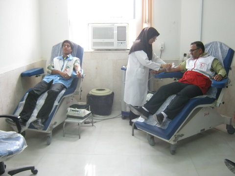  اهداء ۷۲۶  واحد خون در گلپایگان/عدم نگهداری خون مهم ترین مشکل پایگاه اهدای خون است
