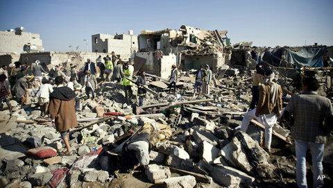 ۱۰ شهید در حمله جنگنده‌های سعودی به یمن/ دفع حمله متجاوزان سعودی به مارب