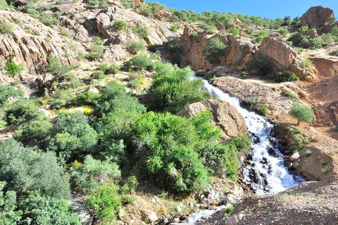 آبشار پشندگان+تصاویر