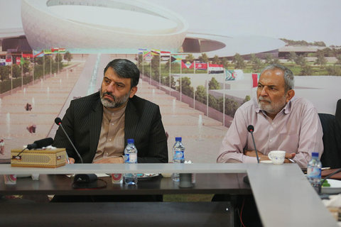 بازدید اعضای شورای شهر اصفهان از روند پیشرفت پروژه مرکز همایش های بین المللی امام خامنه ای