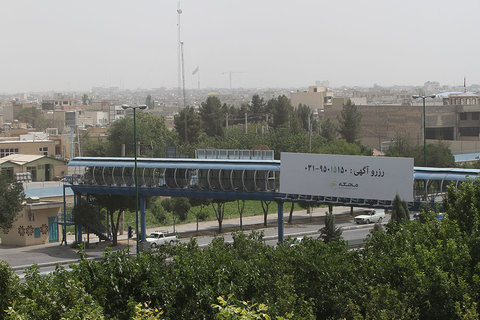 هوای اصفهان در وضعیت قرمز/همه ایستگاه‌ها در شرایط ناسالم برای عموم
