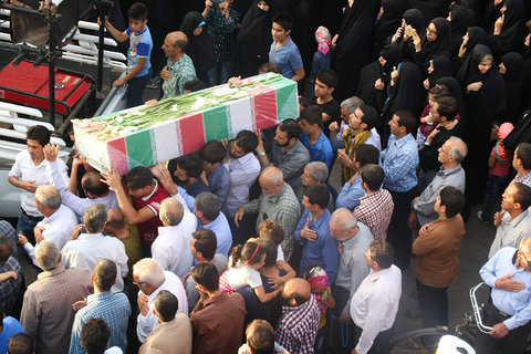 استقبال از کاروان شهدا در شهرهای اردستان و نایین 