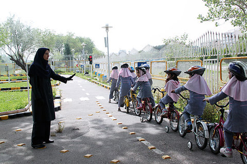 احداث دومین پارک آموزش ترافیک شهرداری یزد