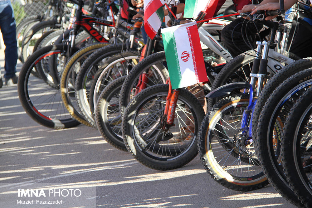 همایش دوچرخه‌سواری بسیج در اصفهان برگزار می‌شود
