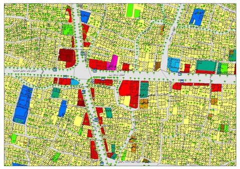 استفاده از "سامانه اطلاعات جغرافیایی" در مکان‌یابی شهری