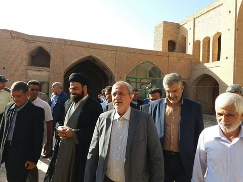 بازدید معاون توسعه امور روستایی و مناطق محروم ریاست جمهوری از اردستان+تصاویر