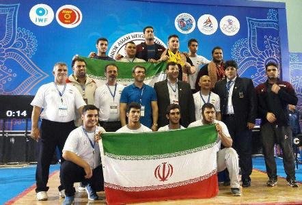 Iranian weightlifters top in Asian champs

