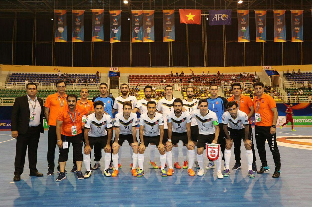 ترکیب تیم فوتسال گیتی‌پسند در فینال جام باشگاه‌های آسیا مشخص شد