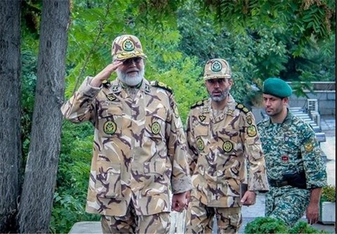 امیر پوردستان از اردوگاه تابستانی دانشگاه افسری ارتش بازدید کرد
