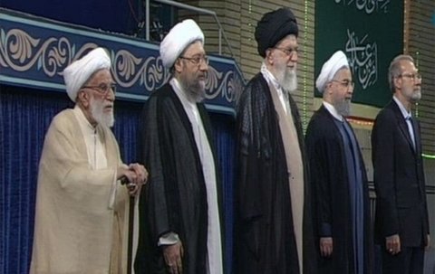 مراسم تنفیذ ریاست جمهوری روحانی آغاز شد