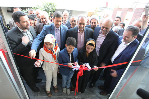 آیین افتتاح محل جدید درمانگاه شبانه روزی لبخند 