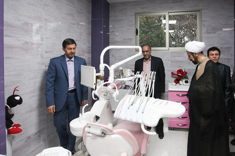 آیین افتتاح محل جدید درمانگاه شبانه روزی لبخند 