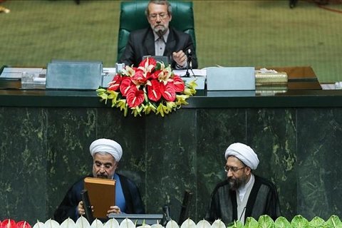 Hassan Rouhani sworn in as president