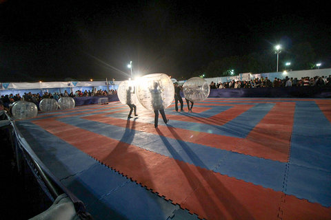 جشنواره جزیره ورزش همزمان با نمایشگاه و جشنواره فناوری های نوین شهری